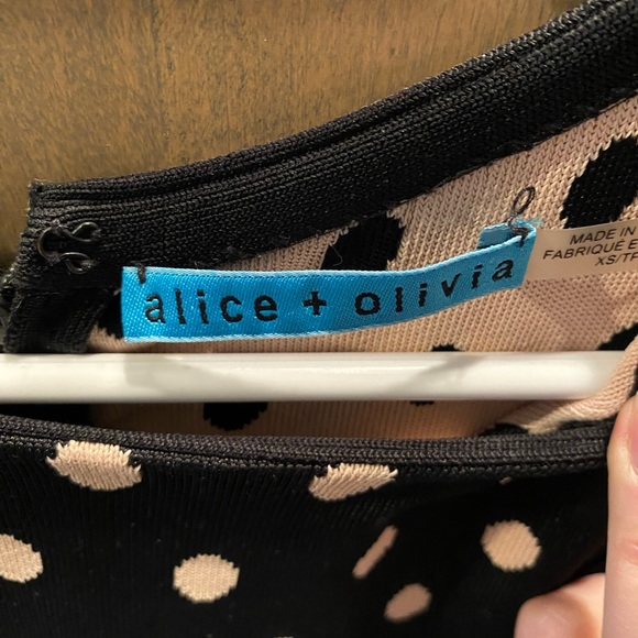 Alice + Olivia Polk a dot bodycon sheath dress - Picture 5 of 6